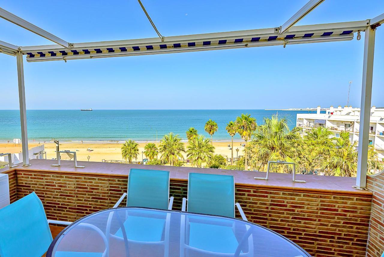 Ocean Sunset Beachfront House With Terraces El Puerto de Santa María Extérieur photo