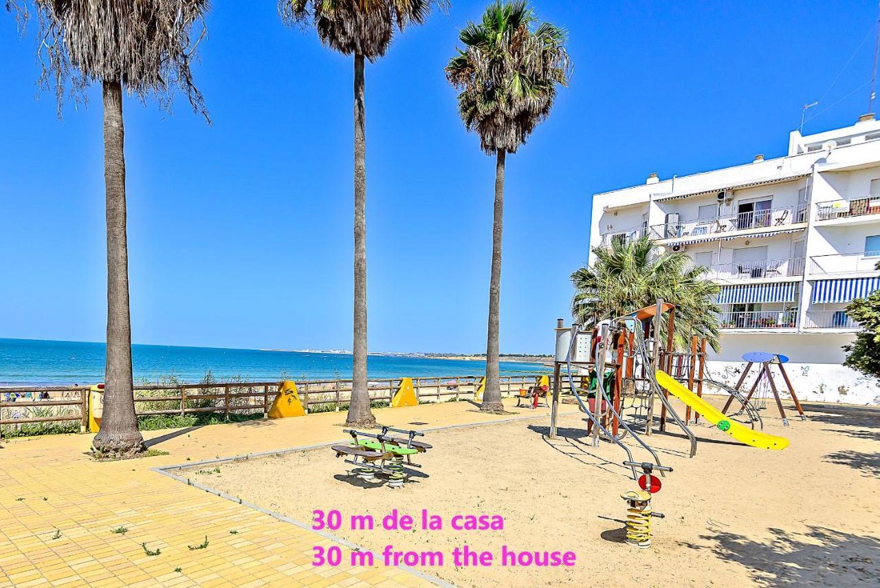 Ocean Sunset Beachfront House With Terraces El Puerto de Santa María Extérieur photo